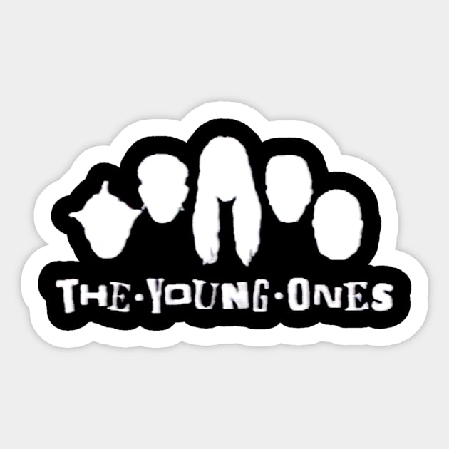 The Young Ones Sticker by Swag Shirts Ltd.